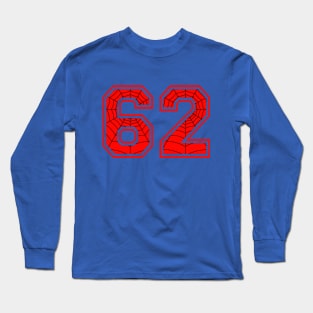 Number 62 Long Sleeve T-Shirt